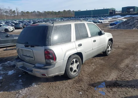 2007 Chevrolet Trailblazer Ls from USA, damaged, VIN 1GNDT13S772124798